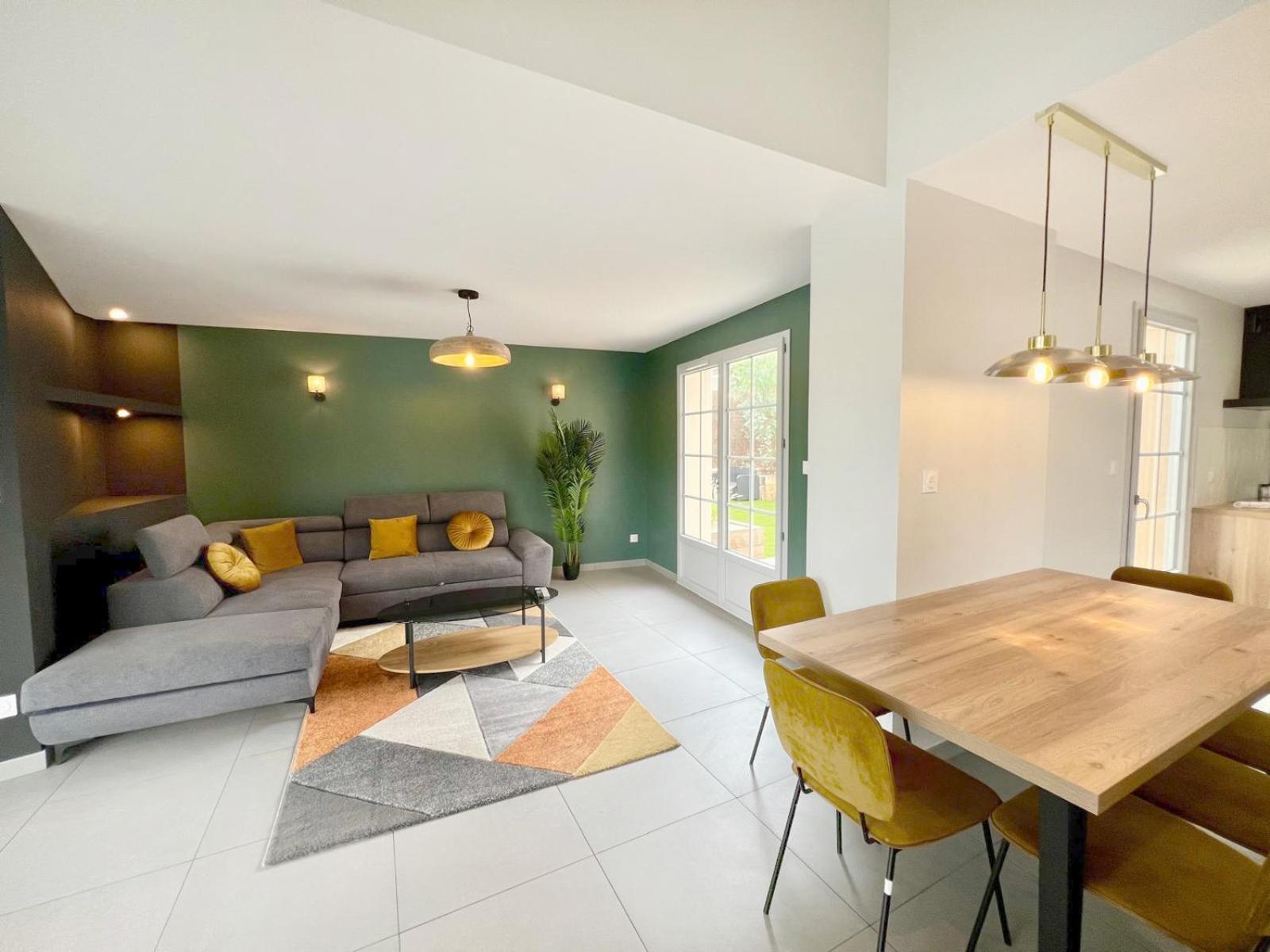 L'Oasis - Maison Design Avec Jardin Et Spa Dijon Dış mekan fotoğraf